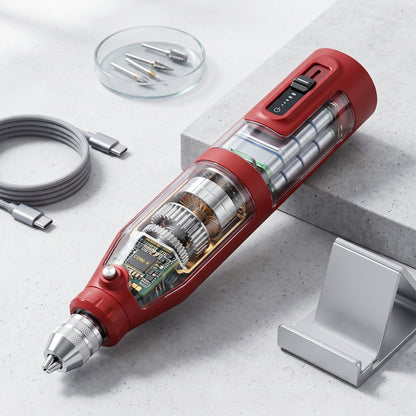 NaxiGriva 7-Speed Dog Nail Grinder with 3-Gear LED Light