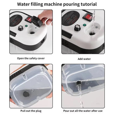 Gleamixu 2500W Steam Floor Cleaner - Chemical-Free Sanitisation