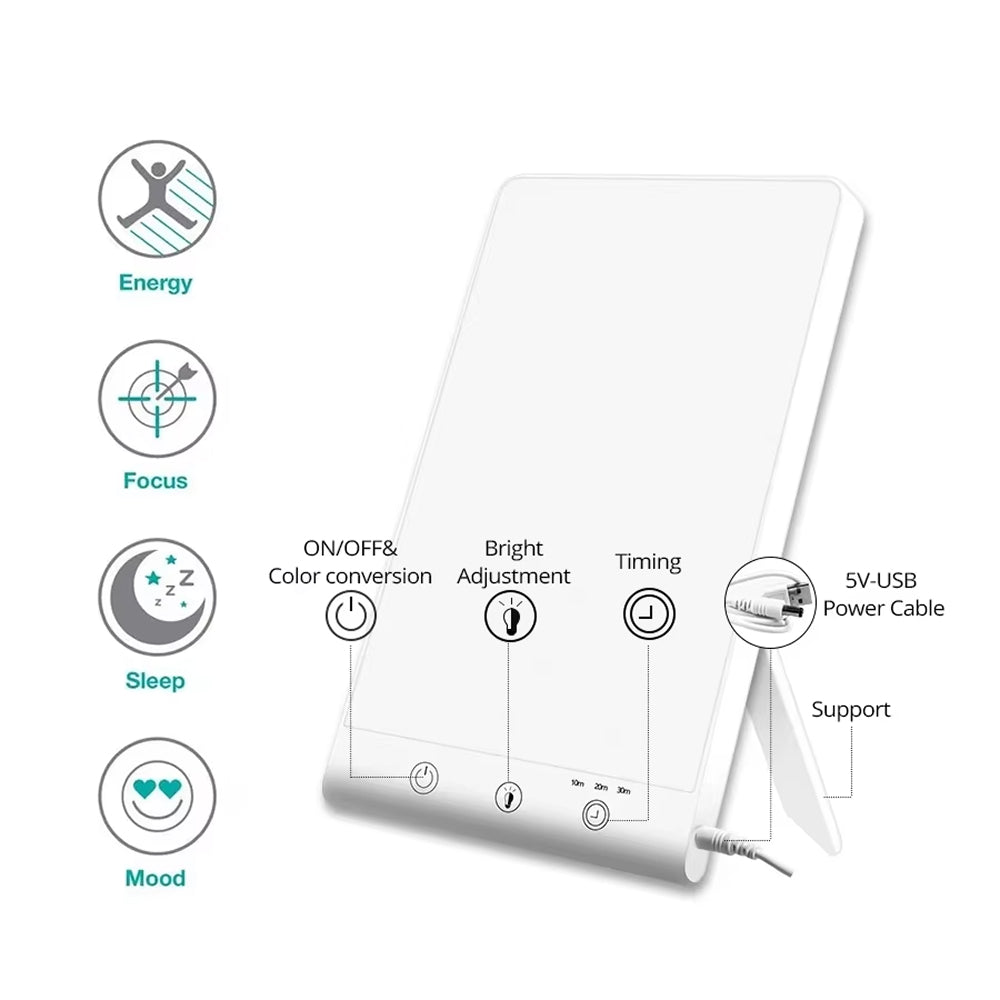 GloweMira 10,000 Lux SAD Lamp for Seasonal Affective Disorder