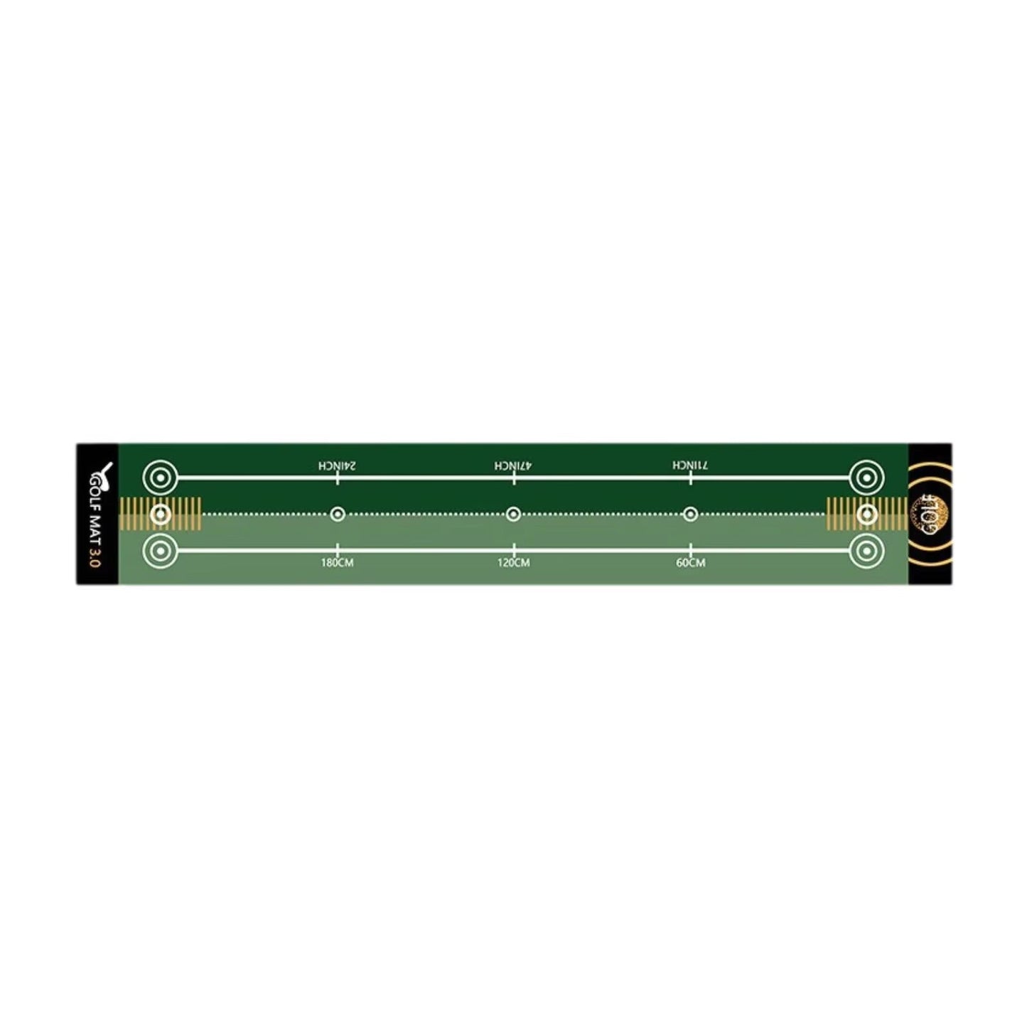 GolfMatix Professional Home Putting Mat with Alignment