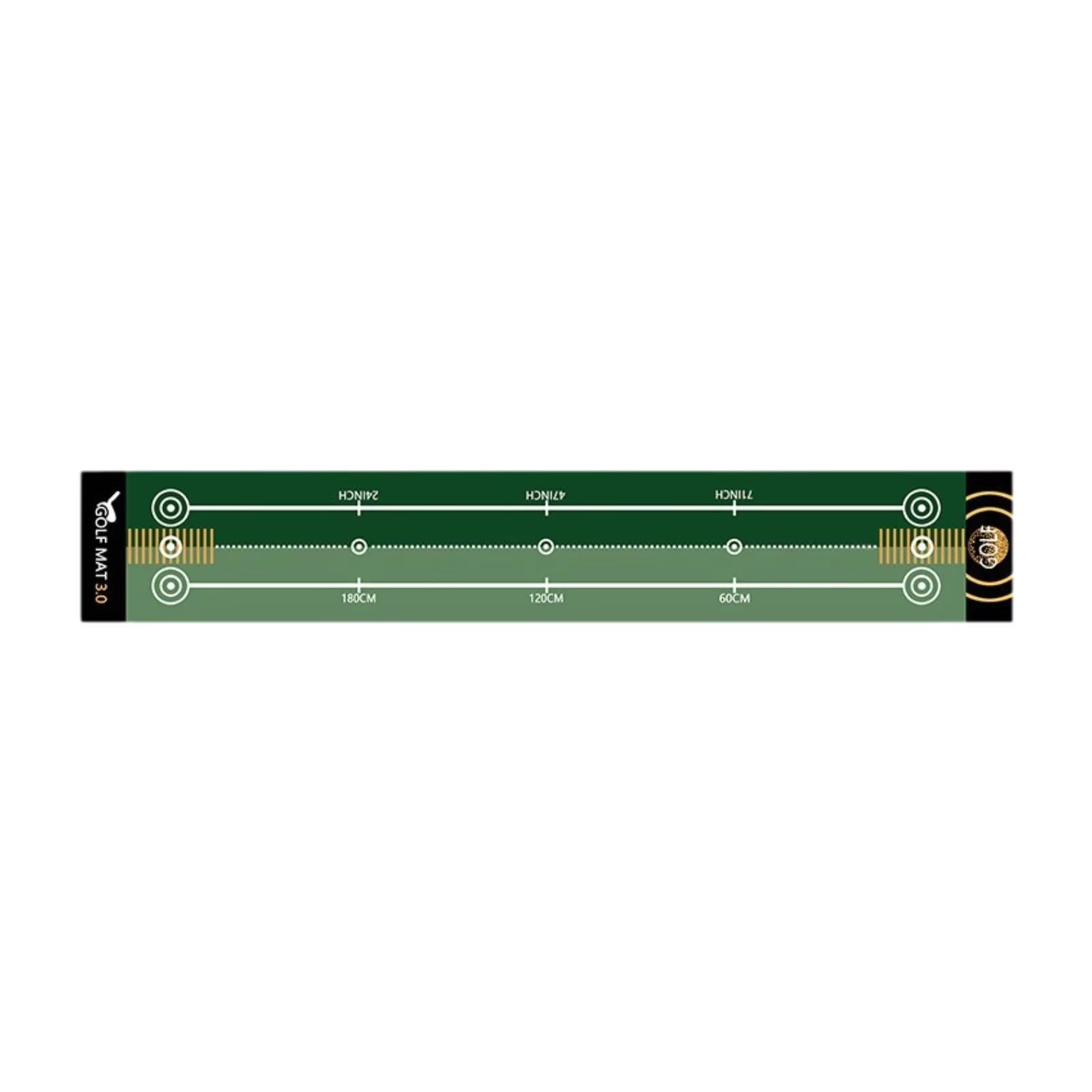 GolfMatix Professional Home Putting Mat with Alignment