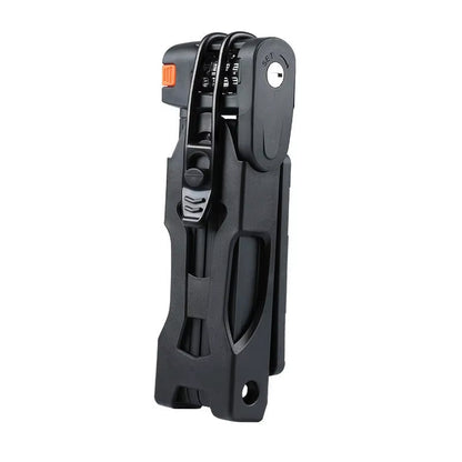 BikeKiLox Foldable Bike Lock - High-Manganese Steel Anti-Theft Protection
