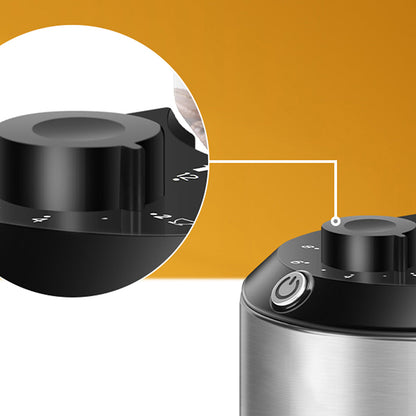 GrixFeni Precision Burr Coffee Grinder – 28 Settings & Anti-Static