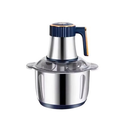 GrixMici Electric Meat Grinder – 2500W Peak Power, Stainless Steel Blades & 3 Grinding Plates
