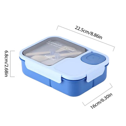 HaitScor Kids Insulated & Leakproof 3-Compartment Lunch Box