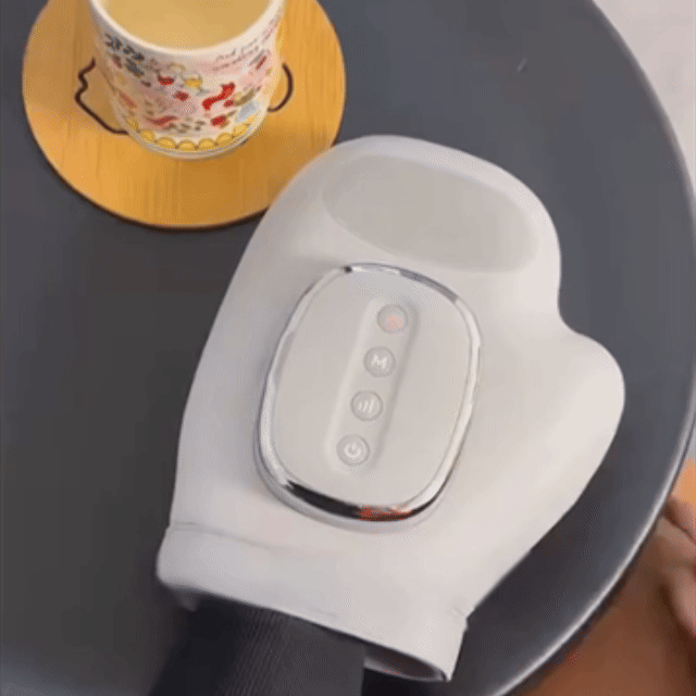 HanLisso Cordless Hand Massager with Heat and Compression