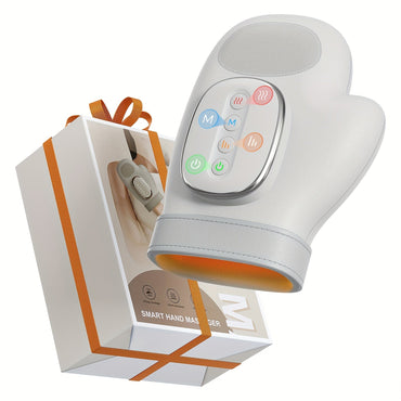 HanLisso Cordless Hand Massager with Heat and Compression