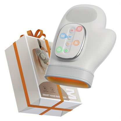 HanLisso Cordless Hand Massager with Heat and Compression