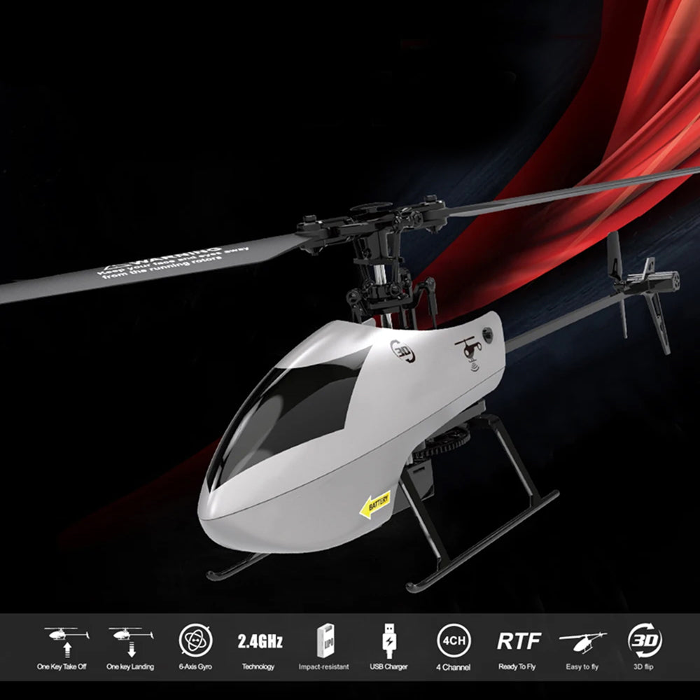 HeliNovax Stable Flight RC Helicopter with 6-Axis Gyro
