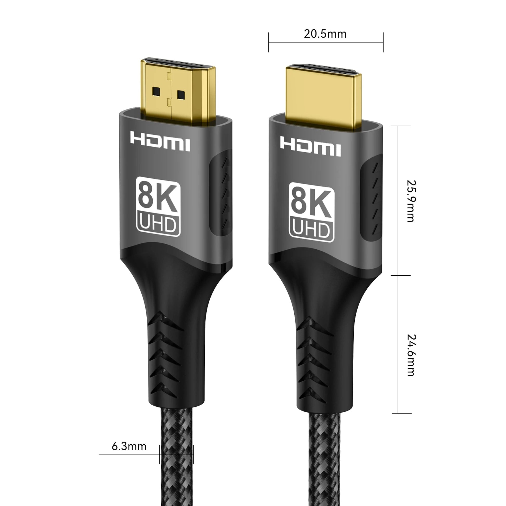 HimiBlixa HDMI 2.1 48Gbps 8K 60Hz 4K 120Hz Cable