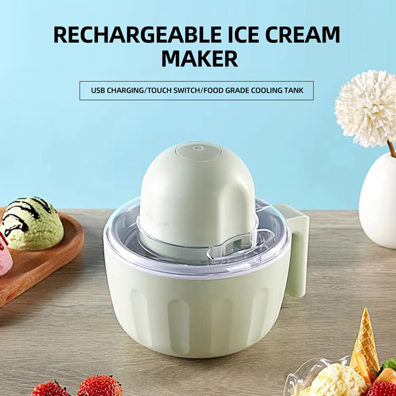 IcyMexi Automatic Ice Cream Maker – 1.5L High Capacity, 20-Min Rapid Freezing & BPA-Free Design