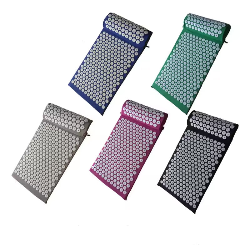 MattBoxi Acupressure Mat and Pillow Set for Back Pain Relief
