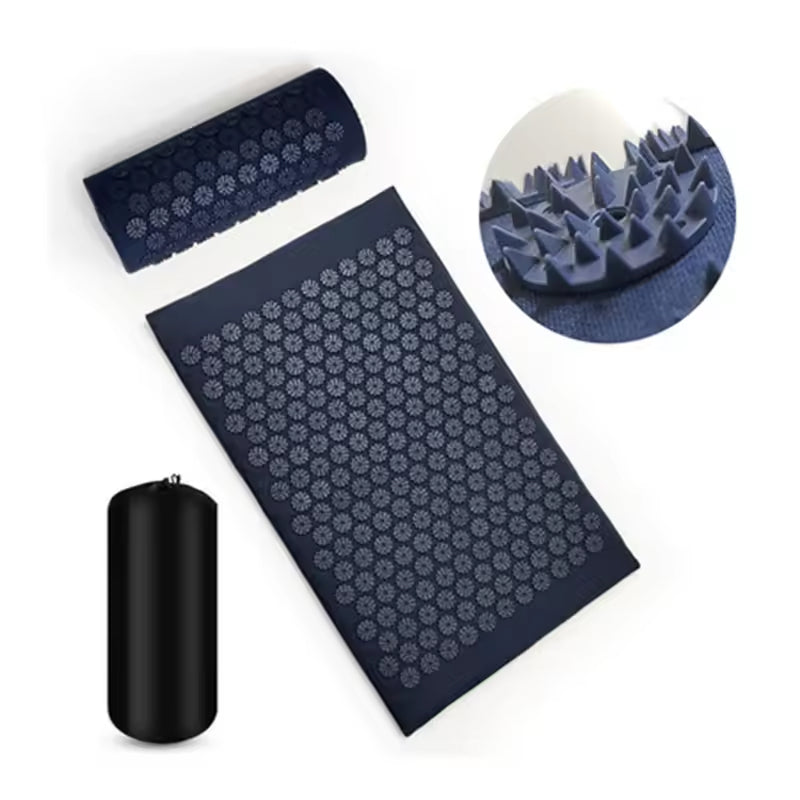 MattBoxi Acupressure Mat and Pillow Set for Back Pain Relief