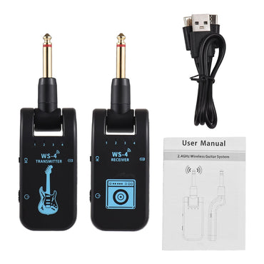 InsMazid 2.4GHz Wireless Guitar System for Stage & Studio