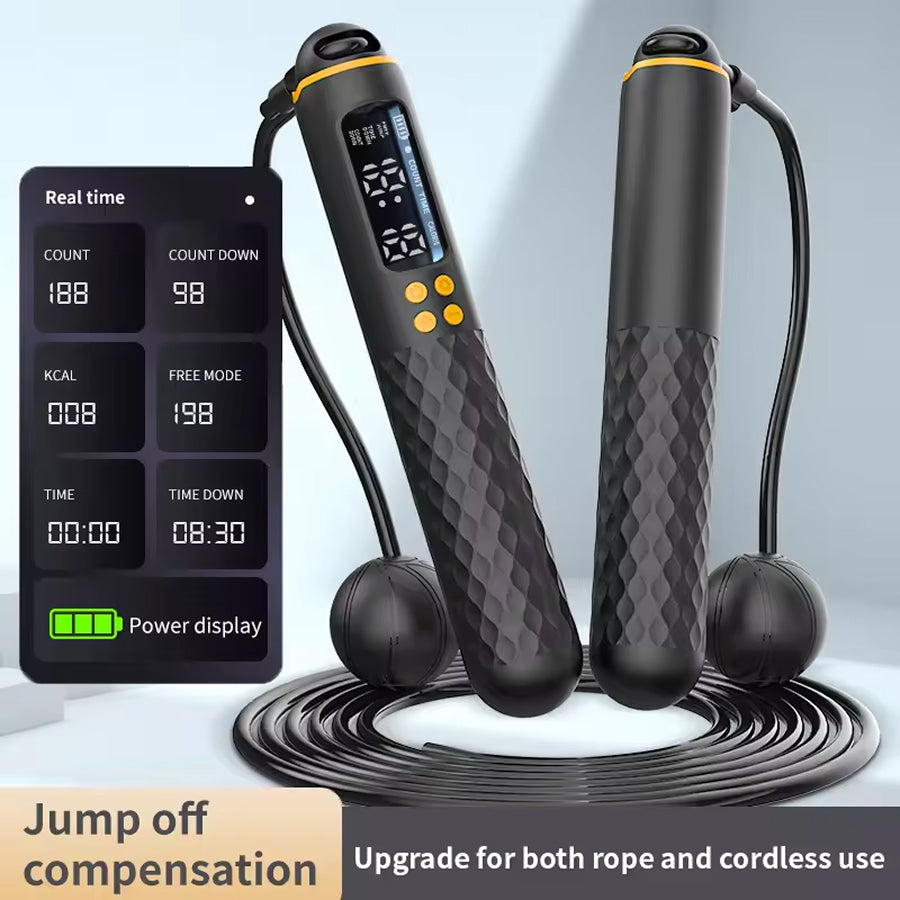 JaliRope Bluetooth Smart Skipping Rope with App Tracking