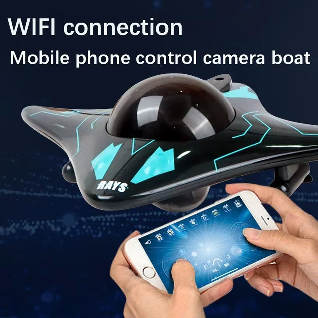 JetixBoat RC Boat: 40km/h with Real-Time HD Underwater Streaming