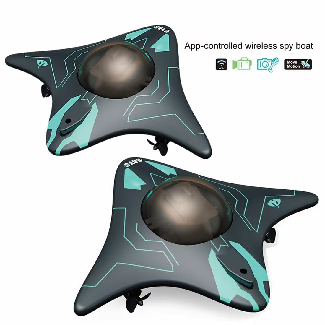JetixBoat RC Boat: 40km/h with Real-Time HD Underwater Streaming