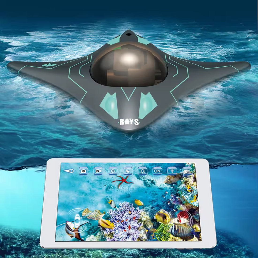 JetixBoat RC Boat: 40km/h with Real-Time HD Underwater Streaming