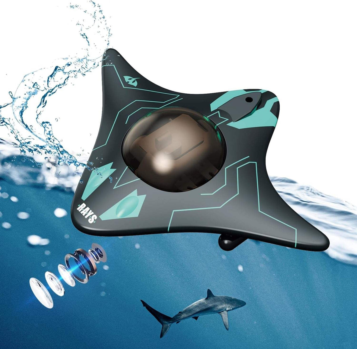 JetixBoat RC Boat: 40km/h with Real-Time HD Underwater Streaming
