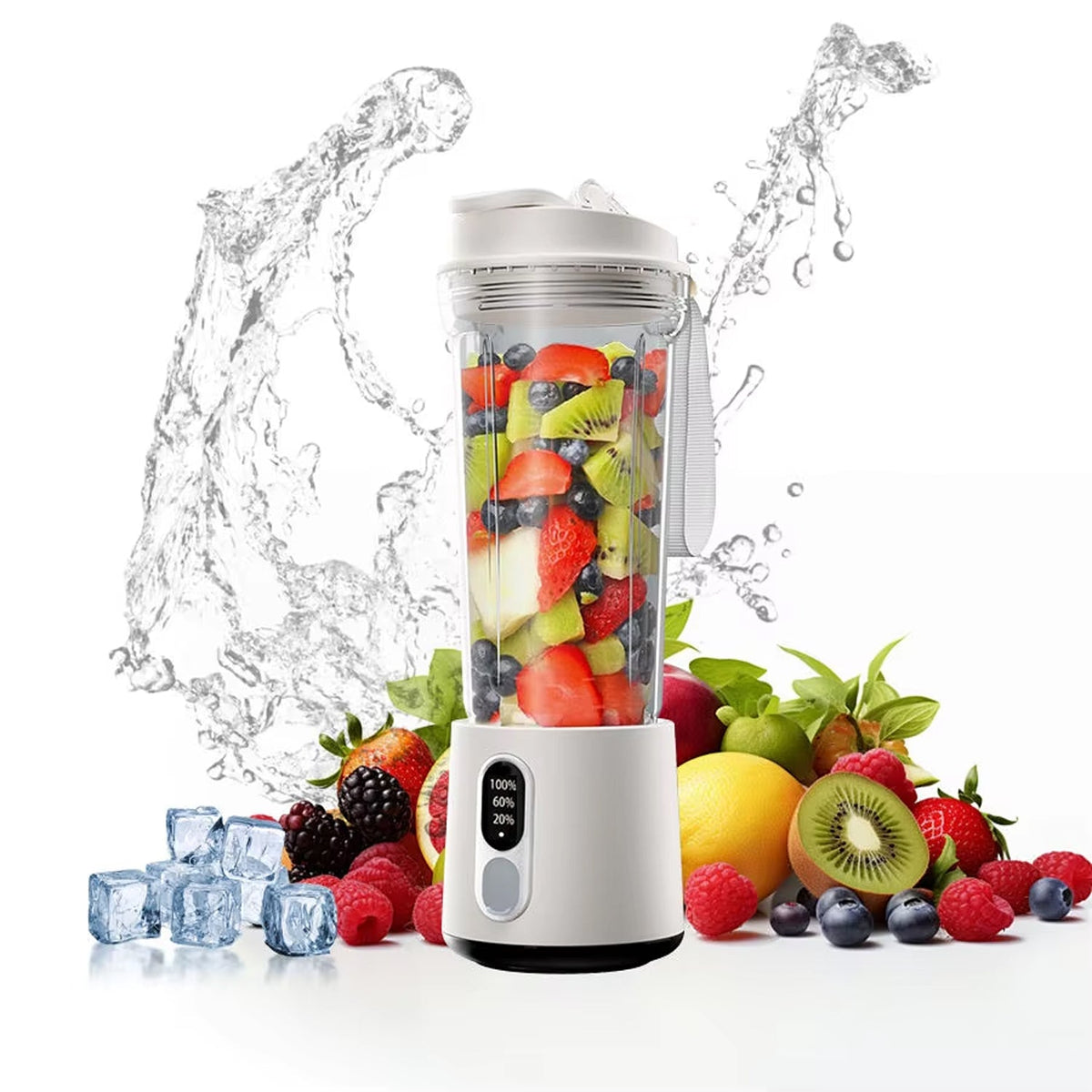 JucySpin 180W Portable Blender for Smoothies & Shakes