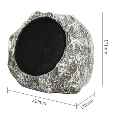 LarnClis Waterproof Rock Garden Speaker with Solar Charging