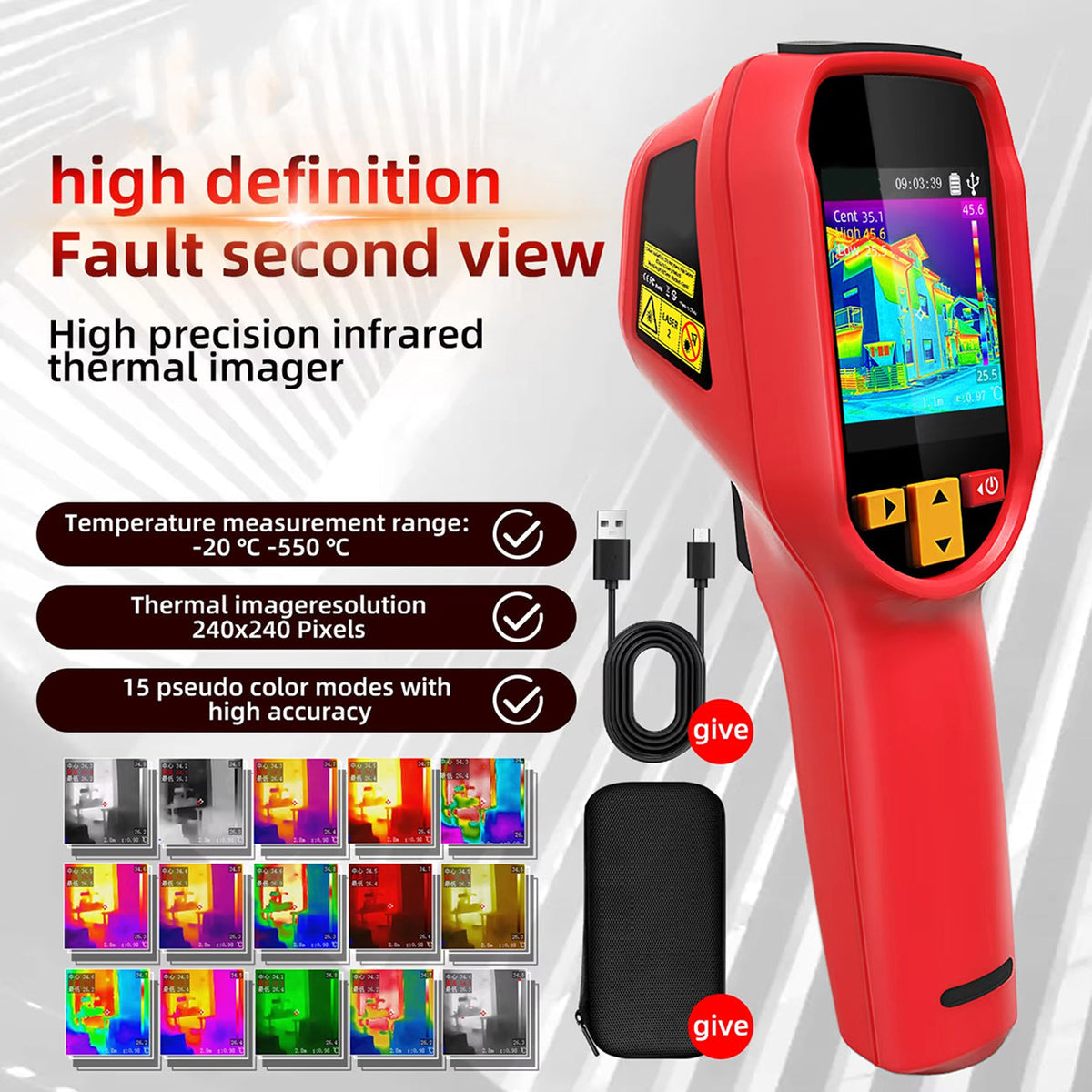 LensFlaro 240x240 Resolution Thermal Imaging Camera