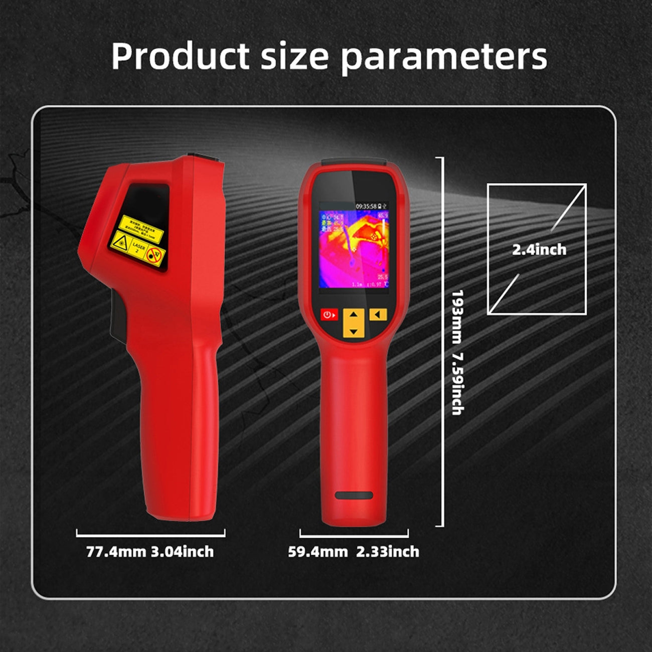 LensFlaro 240x240 Resolution Thermal Imaging Camera