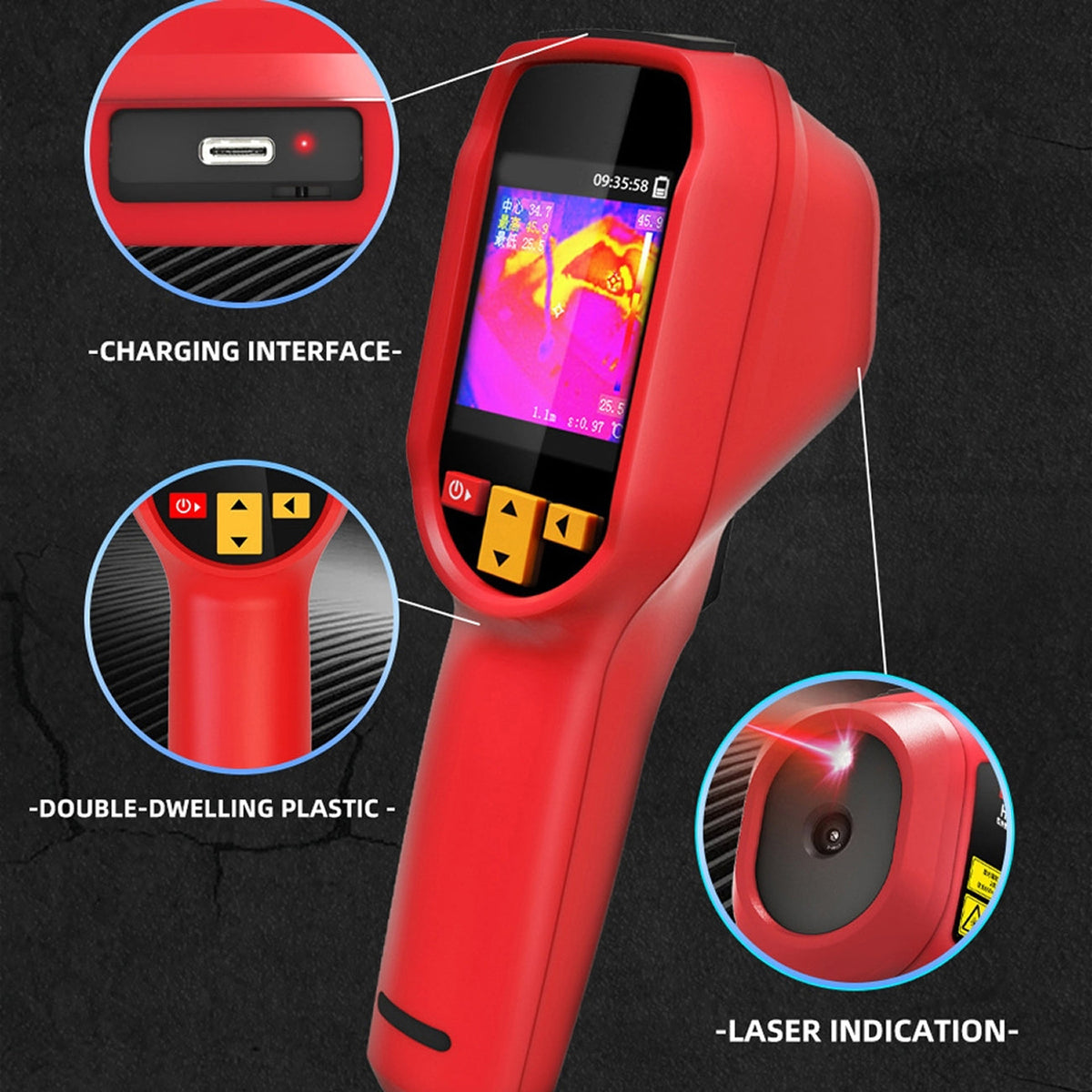 LensFlaro 240x240 Resolution Thermal Imaging Camera
