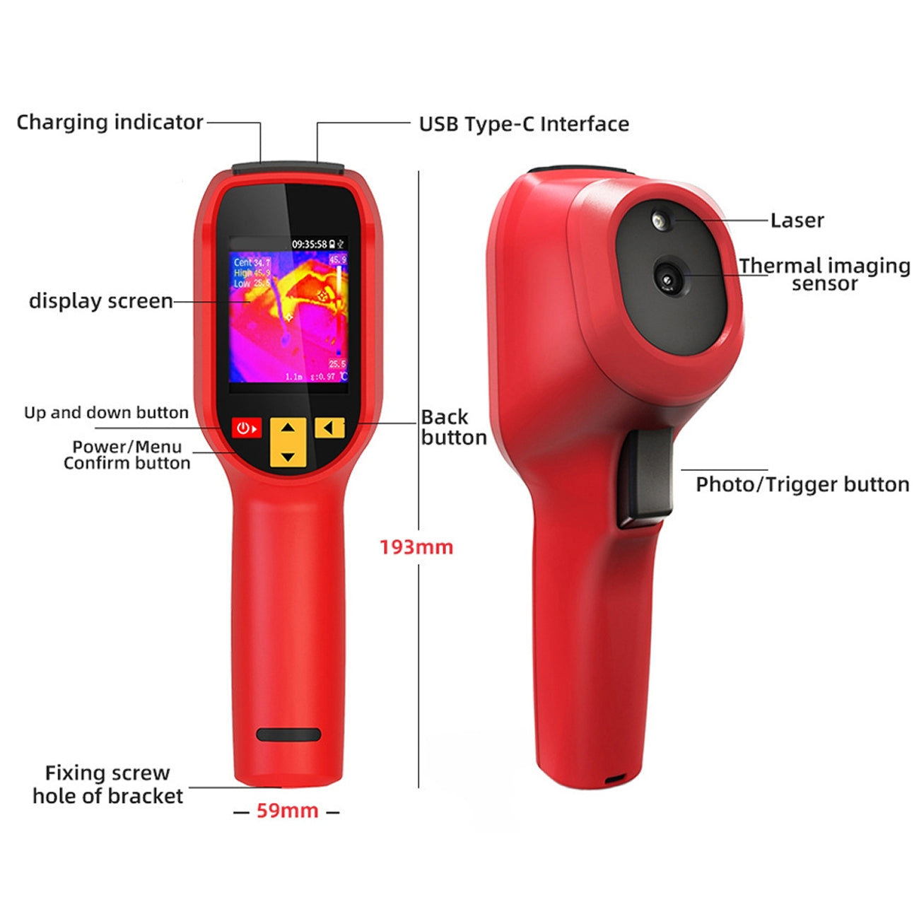 LensFlaro 240x240 Resolution Thermal Imaging Camera