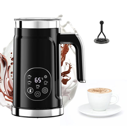 LicoBash Milk Frother with LED Display and 5 Drink Modes
