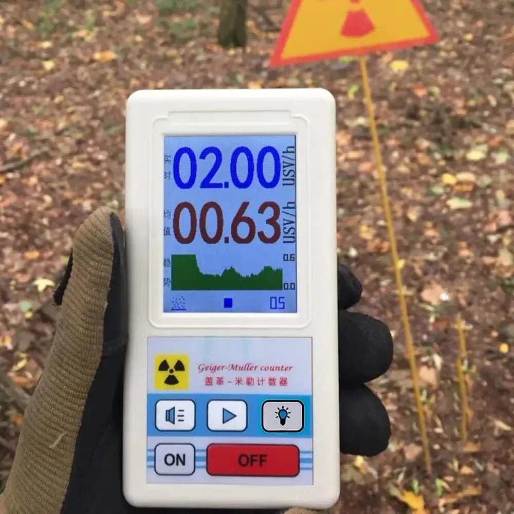 LideAlax Portable Geiger Counter Radiation Dosimeter