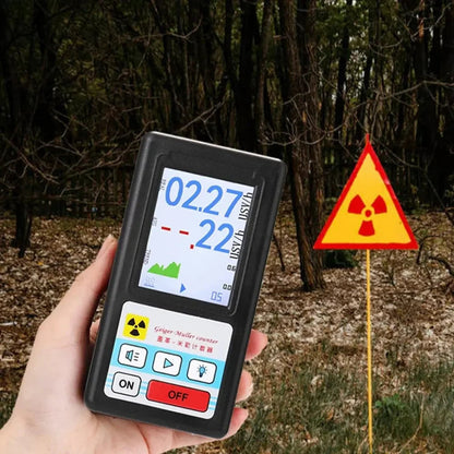 LideAlax Portable Geiger Counter Radiation Dosimeter