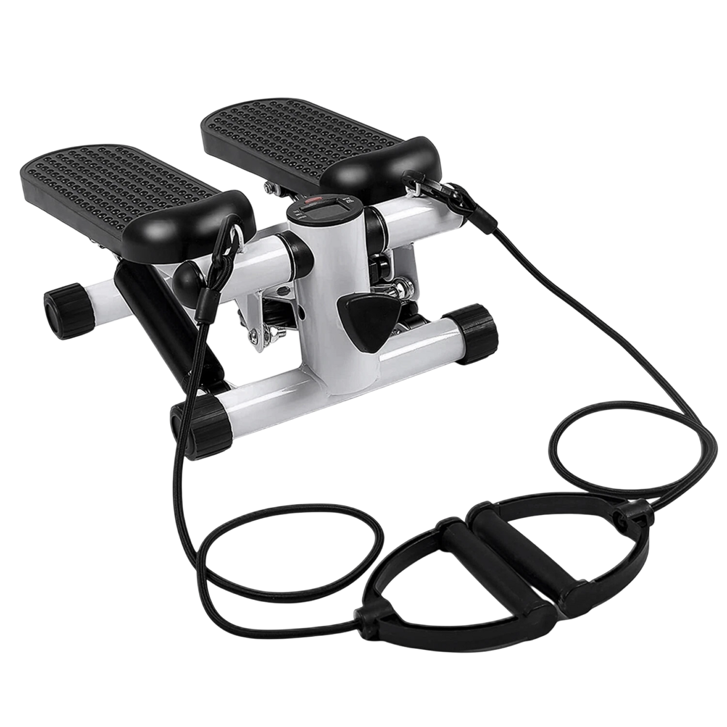 LitePreti Mini Stepper with Resistance Bands and LCD Monitor