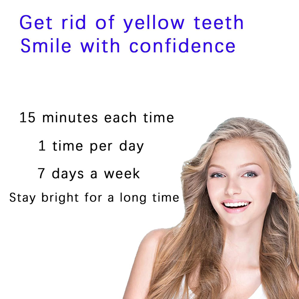 LumiMouni LED Teeth Whitening Kit – 16 High-Power LEDs & 35% CP Gel