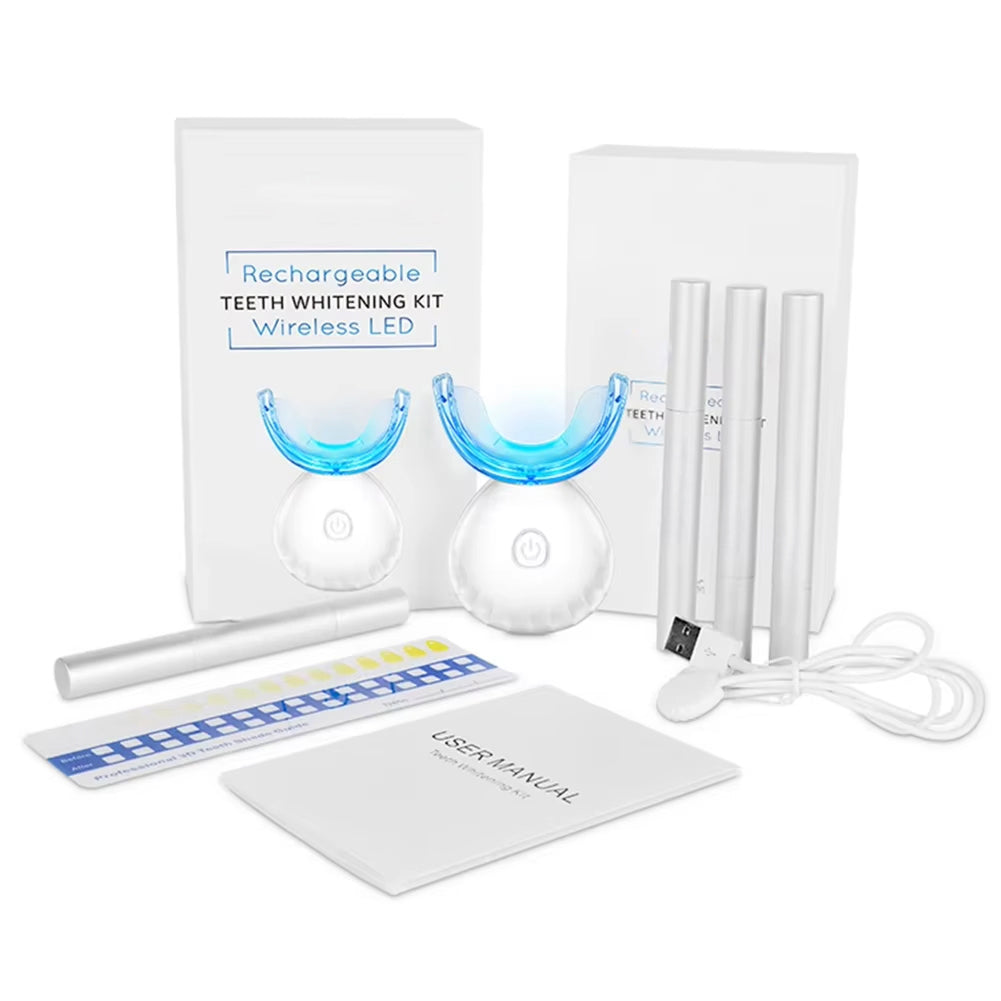 LumiMouni LED Teeth Whitening Kit – 16 High-Power LEDs & 35% CP Gel