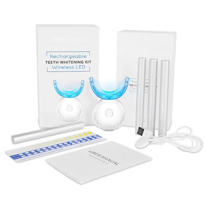 LumiMouni LED Teeth Whitening Kit – 16 High-Power LEDs & 35% CP Gel