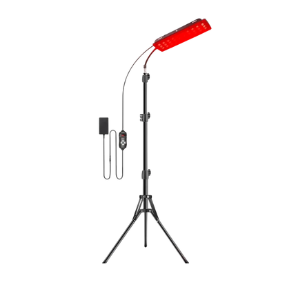 Lumorayvi Red Light Therapy Lamp with Stand Dual Wavelength Deep Tissue Relief