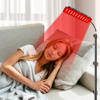 Lumorayvi Red Light Therapy Lamp with Stand Dual Wavelength Deep Tissue Relief