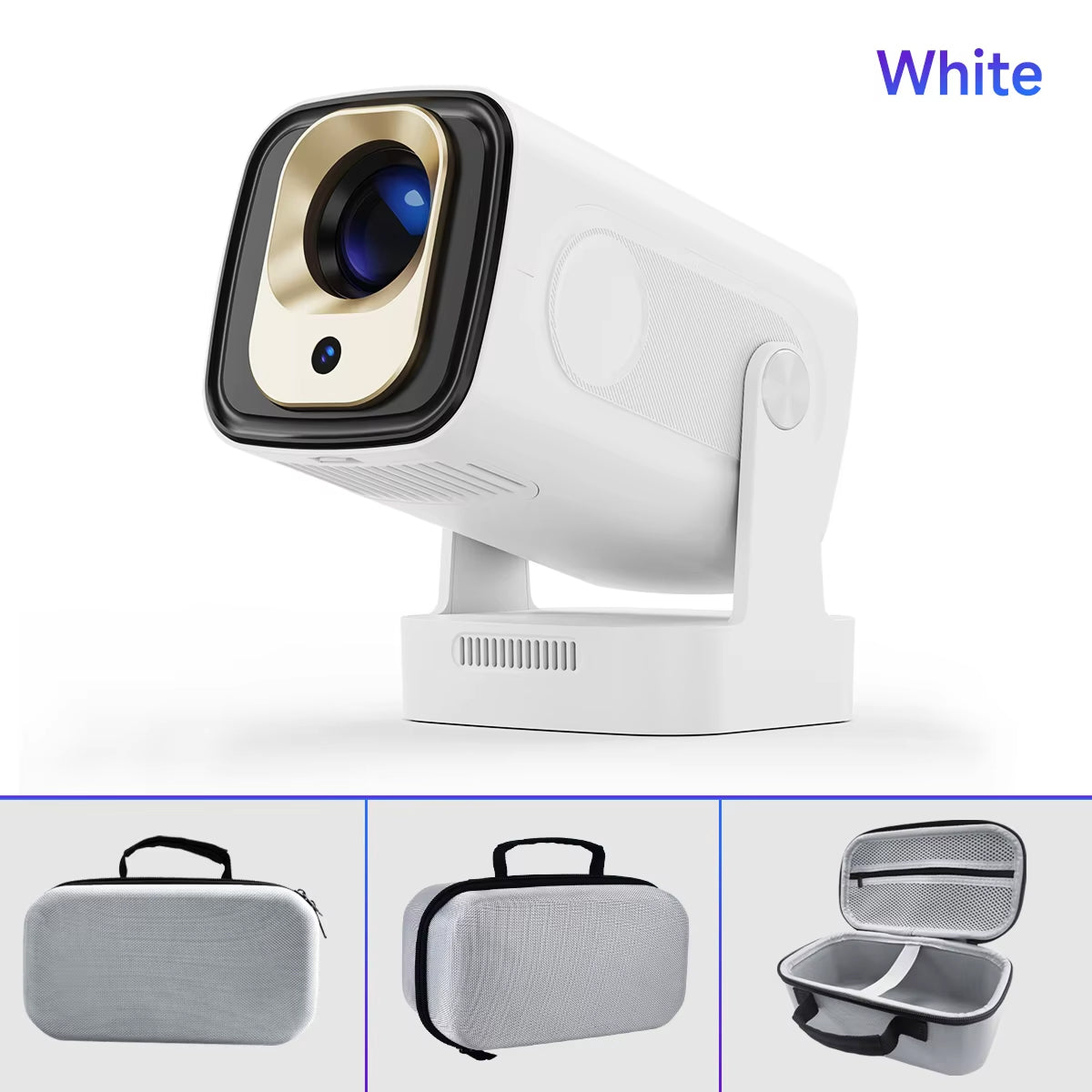 LuxovBeam Portable Outdoor Projector WiFi 6 Android 11