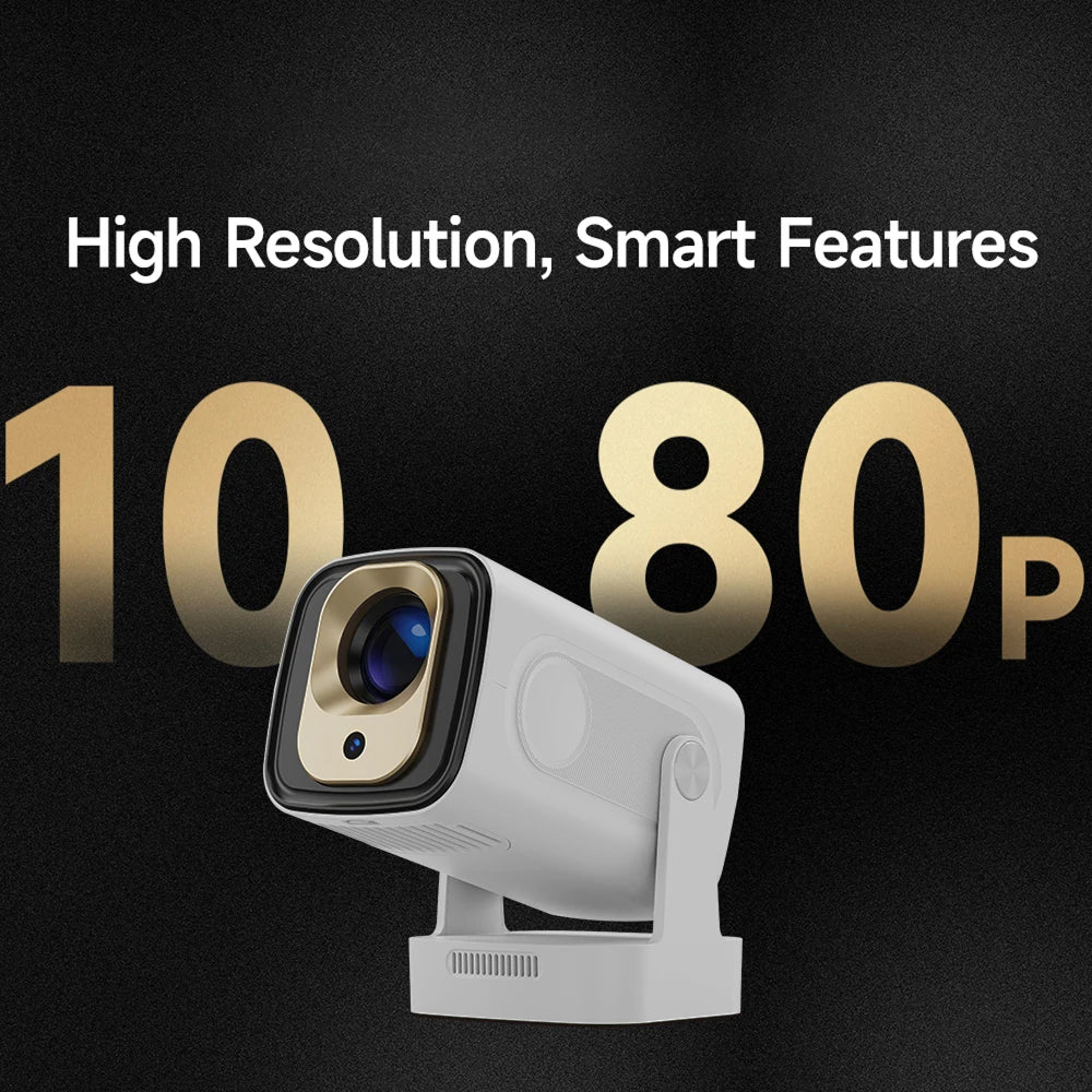 LuxovBeam Portable Outdoor Projector WiFi 6 Android 11