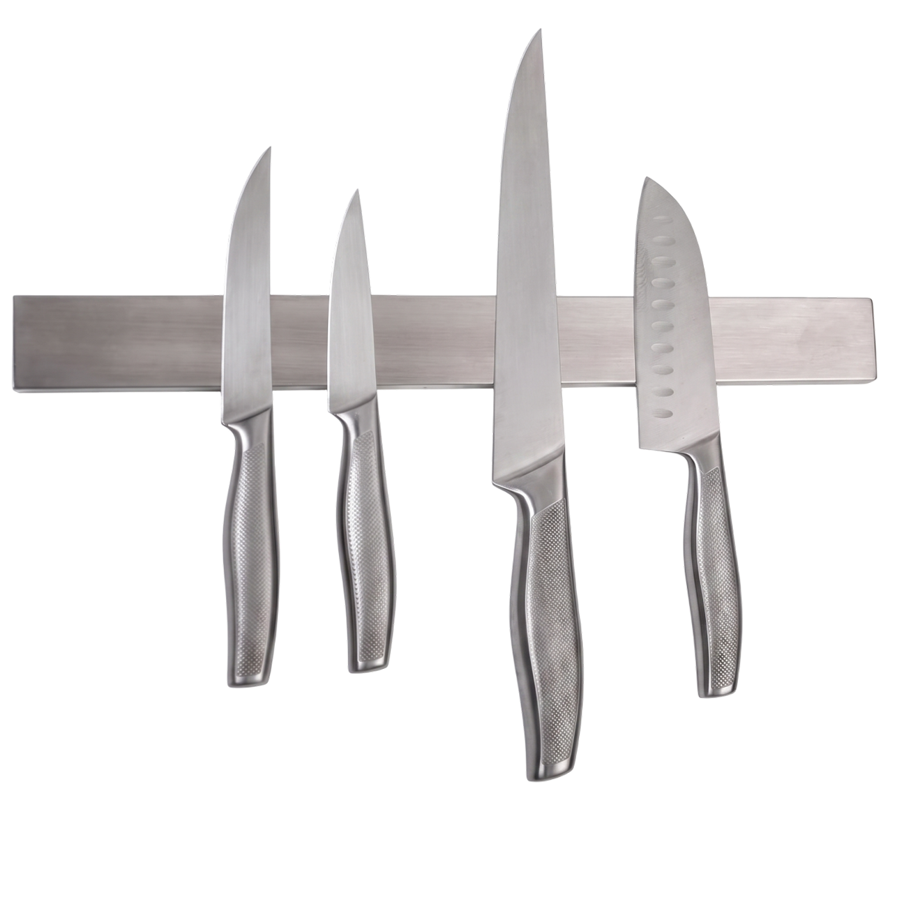 LynTensi No-Drill Magnetic Knife Holder | 304 Stainless Steel Organizer