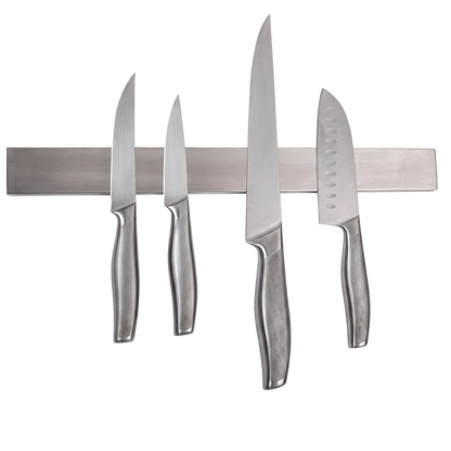 LynTensi No-Drill Magnetic Knife Holder | 304 Stainless Steel Organizer