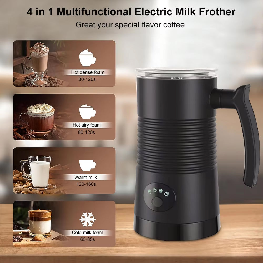 MilkaPlex Automatic Milk Frother with 6500 RPM Rotation