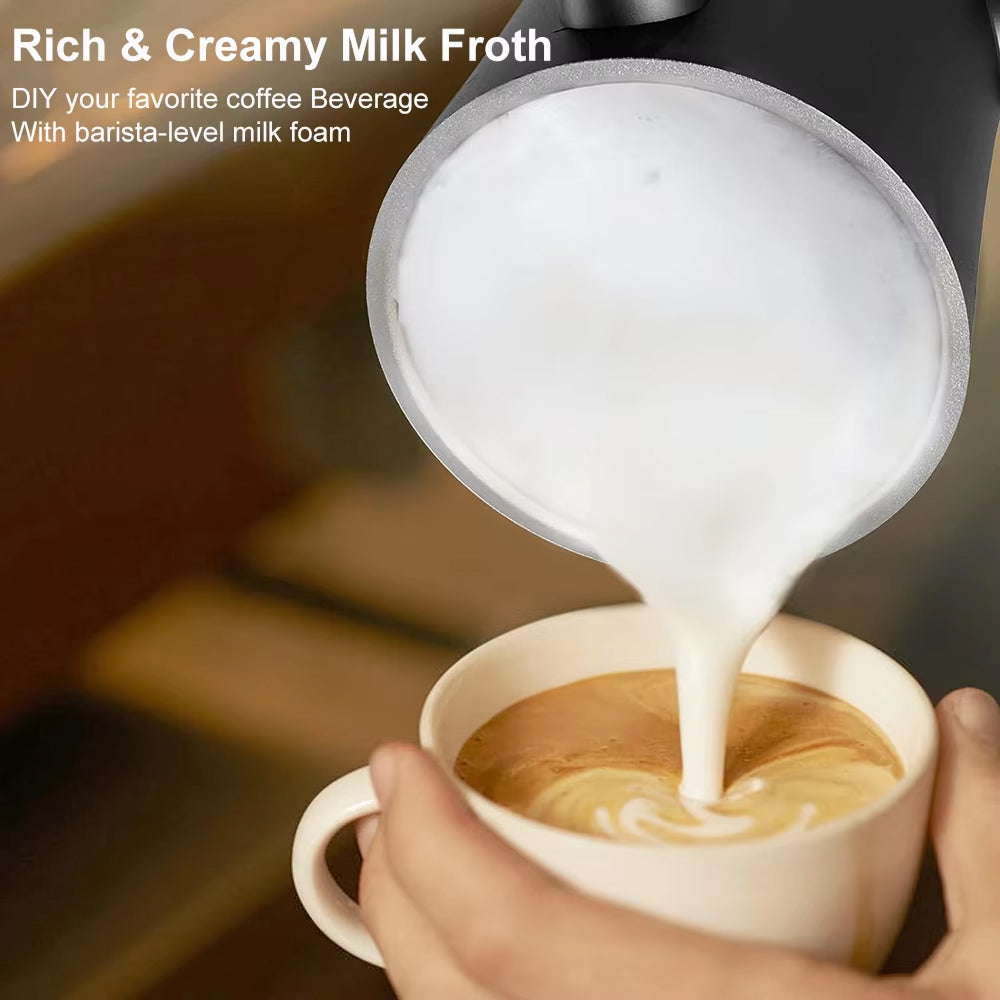 MilkaPlex Automatic Milk Frother with 6500 RPM Rotation