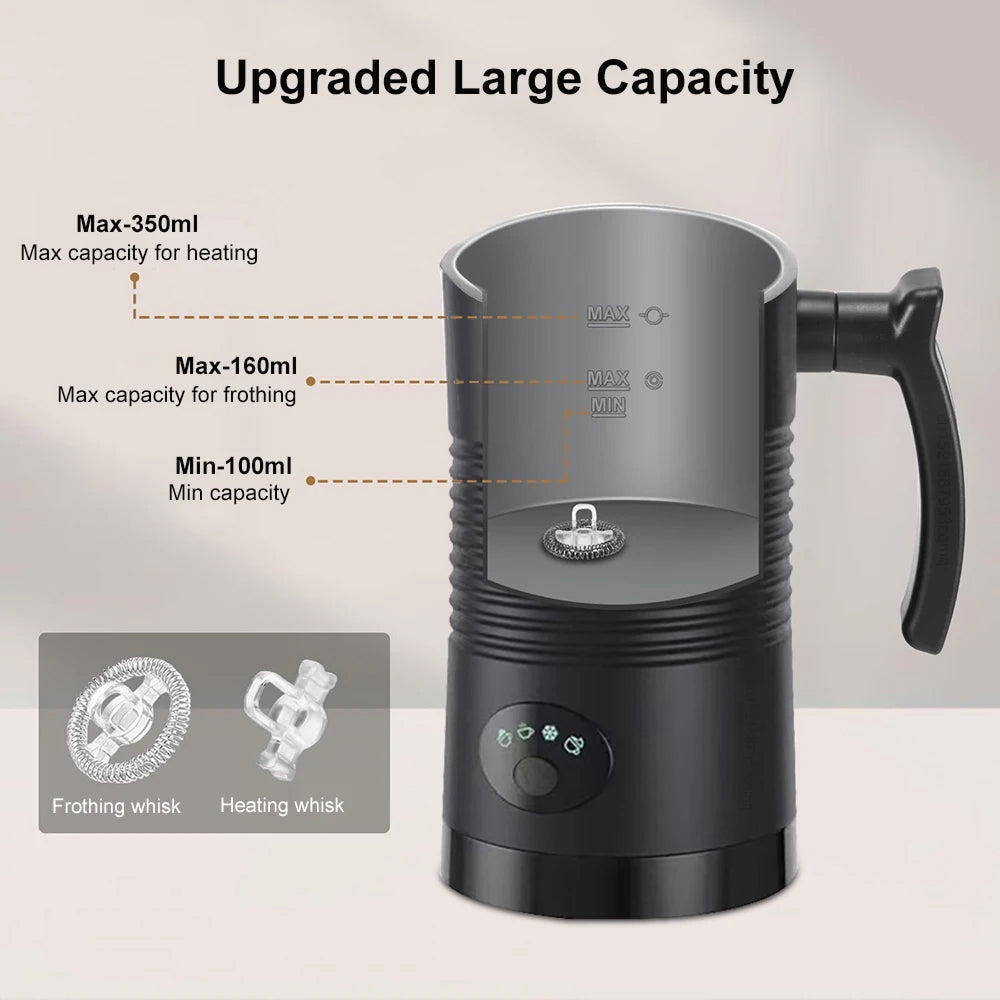 MilkaPlex Automatic Milk Frother with 6500 RPM Rotation