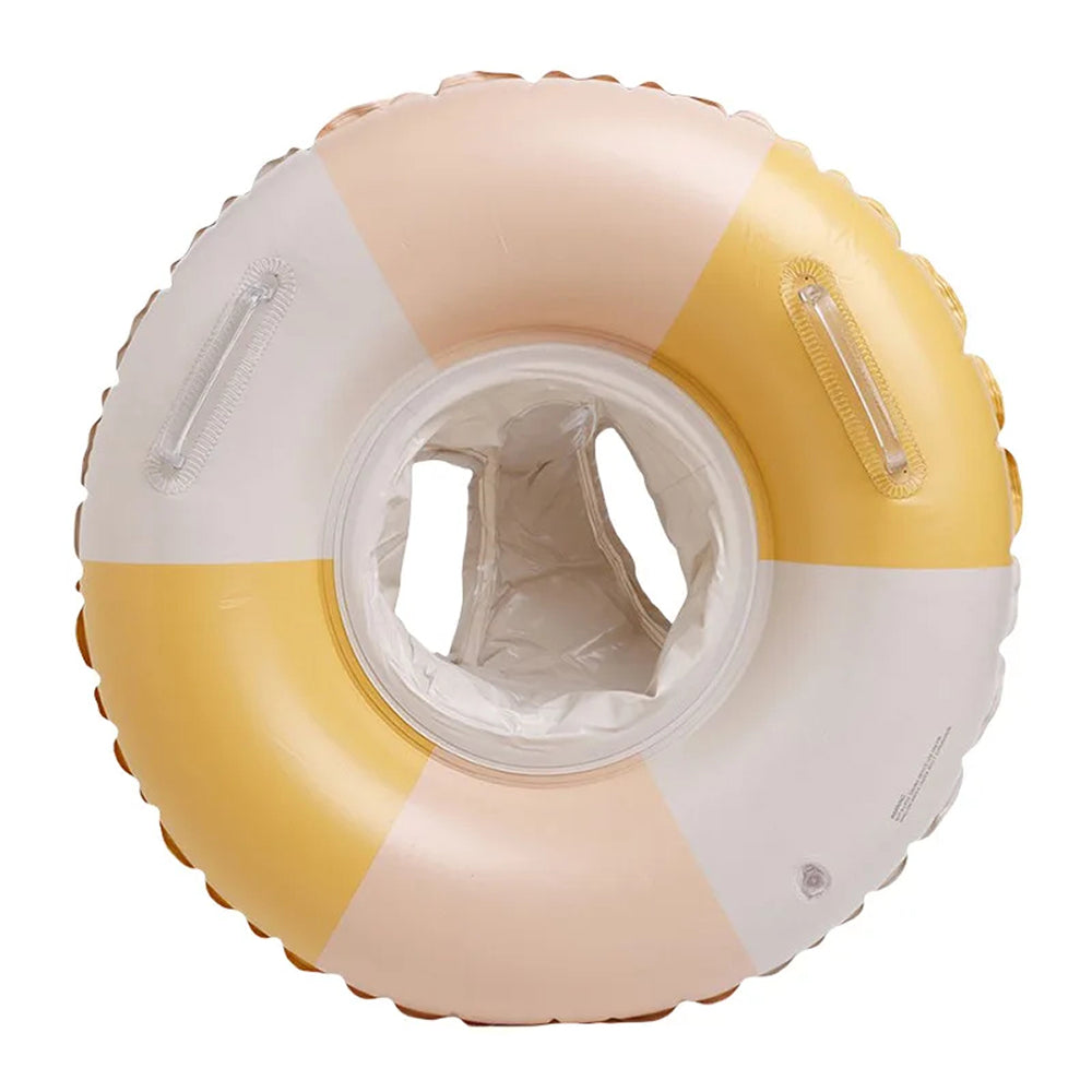 MofisCox Smart Baby Swimming Float with Sun Canopy & Anti-Flip Seat