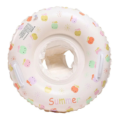 MofisCox Smart Baby Swimming Float with Sun Canopy & Anti-Flip Seat