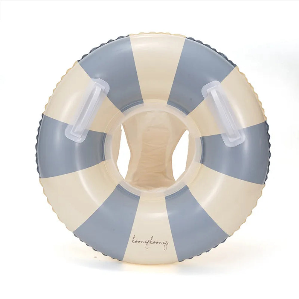 MofisCox Smart Baby Swimming Float with Sun Canopy & Anti-Flip Seat