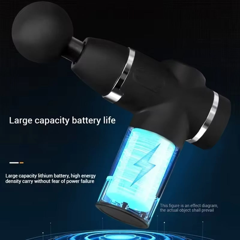 MusClixe Deep Tissue Massage Gun for Athletes