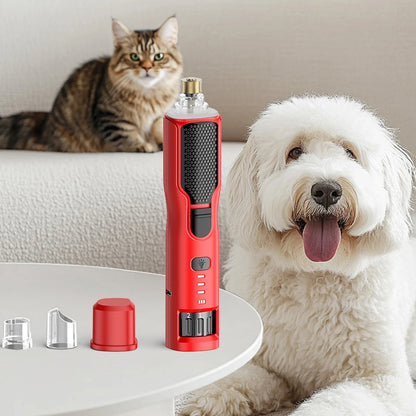 NaxiGriva 7-Speed Dog Nail Grinder with 3-Gear LED Light